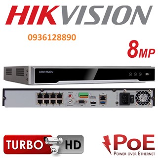 Đầu ghi 8 kênh Hikvision DS-7608NI-K2/8P
