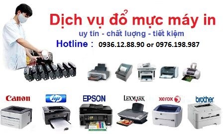 Giới thiệu Quy trình đổ mực máy in