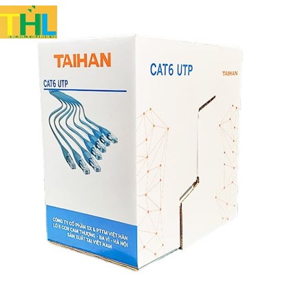 Dây cáp mạng Việt Hàn TAIHAN CAT.6 UTP CCA 24AWG